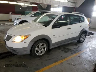 2007 Pontiac Vibe with VIN 5Y2SL65827Z402125, listed as a Copart auction lot 45869965 with 125,972 mi miles and Salvage Title. Bid and sale history available at carsss.com. Image 1.