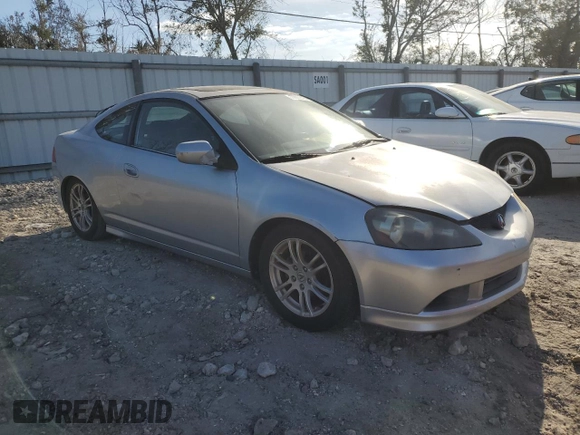 2006 Acura RSX with VIN JH4DC54896S007675, listed as a Copart auction lot 77030424 with 72,256 mi miles and Salvage Title. Bid and sale history available at carsss.com. Image 4.