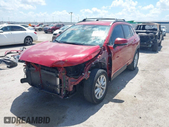 2022 Toyota Corolla Cross LE with VIN 7MUCAAAG1NV004645, listed as a IAAI auction lot 42098602 with 122,135 mi miles and . Bid and sale history available at DreamBid. Image 19.