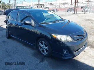 2013 Toyota Corolla L with VIN 5YFBU4EE0DP100622, listed as a IAAI auction lot 41831575 with 139,538 mi miles and . Bid and sale history available at DreamBid. Image 1.
