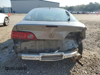 2005 Acura RSX with VIN JH4DC54875S006541, listed as a Copart auction lot 67569564 with 164,581 mi miles and Salvage Title. Bid and sale history available at carsss.com. Image 6.