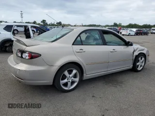 2007 Mazda 6 i Touring with VIN 1YVHP80C375M48554, listed as a Copart auction lot 61789634 with 105,250 mi miles and Clean Title. Bid and sale history available at DreamBid. Image 3.