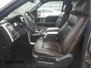 2010 Ford F-150 XL with VIN 1FTFW1EV8AFA22412, listed as a Copart auction lot 42259025 with 249,847 mi miles and Salvage title. Bid and sale history available at DreamBid. Image 7.