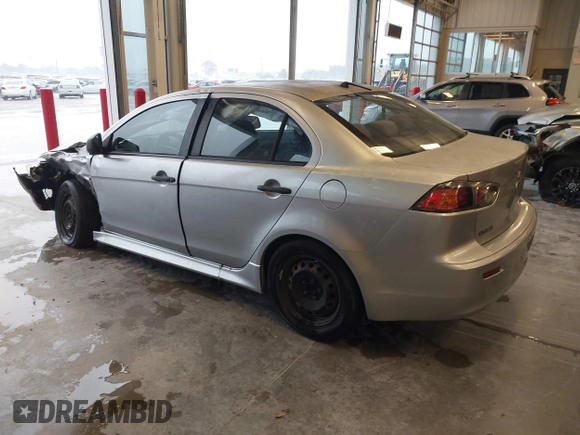 2010 Mitsubishi Lancer DE with VIN JA32U1FU3AU019390, listed as a IAAI auction lot 39876469 with 188,617 mi miles. Bid and sale history available at carsss.com. Image 3.