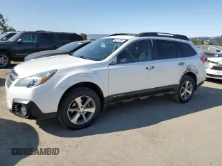 2014 Subaru Outback Limited with VIN 4S4BRBPC0E3314274, listed as a Copart auction lot 63117695 with 108,305 mi miles and Salvage title. Bid and sale history available at DreamBid. Image 1.