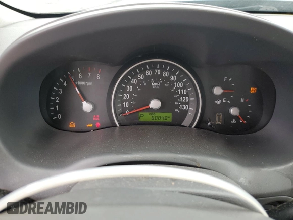 2007 Kia Sedona LX with VIN KNDMB233876171518, listed as a Copart auction lot 44749925 with 60,848 mi miles and Salvage Title. Bid and sale history available at carsss.com. Image 9.