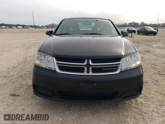 2014 Dodge Avenger SE with VIN 1C3CDZAB6EN105176, listed as a Copart auction lot 54623215 with 163,527 mi miles and Clean Title. Bid and sale history available at carsss.com. Image 5.