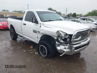 2014 Ram 2500 Tradesman z VIN 3C6MR5AJ8EG218886, wystawiony jako IAAI lot #42378833 z przebiegiem 166 490 mil mil oraz . Historia ofert i sprzedaży dostępna na DreamBid. Obrazek 1.