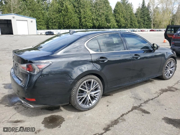 2018 Lexus GS with VIN JTHCZ1BL1JA007789, listed as a Copart auction lot 52161195 with 63,808 mi miles and Salvage Title. Bid and sale history available at carsss.com. Image 3.