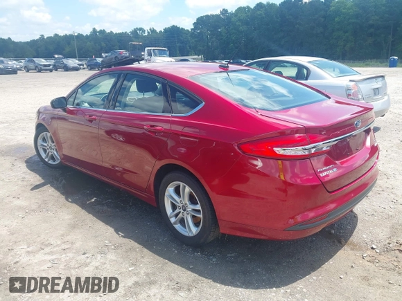 2018 Ford Fusion SE with VIN 3FA6P0HD7JR258701, listed as a IAAI auction lot 42637023 with 150,471 mi miles and . Bid and sale history available at DreamBid. Image 3.