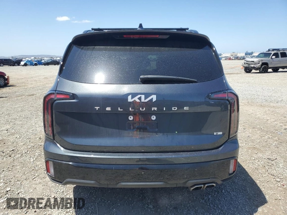 2024 Kia Telluride SX Prestige X-Line с VIN 5XYP5DGC9RG437414, выставлен на аукционе Copart как лот 56765505 с пробегом 16 557 миль миль и Списание • Salvage title. История ставок и продаж доступна на DreamBid. Изображение 6.