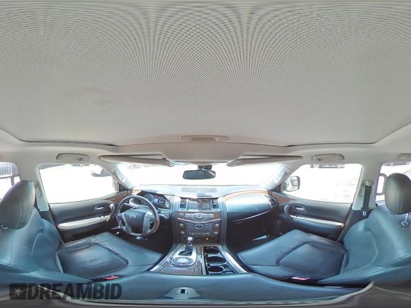 2017 Infiniti QX80 with VIN JN8AZ2NF1H9641902, listed as a Copart auction lot 59181515 with 188,681 mi miles and Salvage title. Bid and sale history available at DreamBid. Image 15.