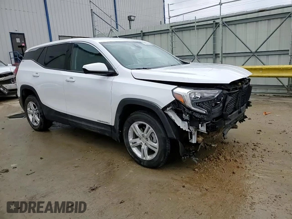 2020 GMC Terrain SLE z VIN 3GKALTEV2LL143092, wystawiony jako Copart lot #46863355 z przebiegiem 47 666 mil mil oraz Szkody całkowita. Historia ofert i sprzedaży dostępna na DreamBid. Obrazek 14.