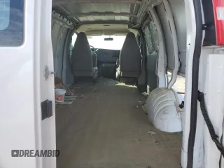 2019 Chevrolet Express Cargo Van with VIN 1GCWGAFG5K1299451, listed as a Copart auction lot 43544735 with 22,343 mi miles and Salvage Title. Bid and sale history available at carsss.com. Image 11.
