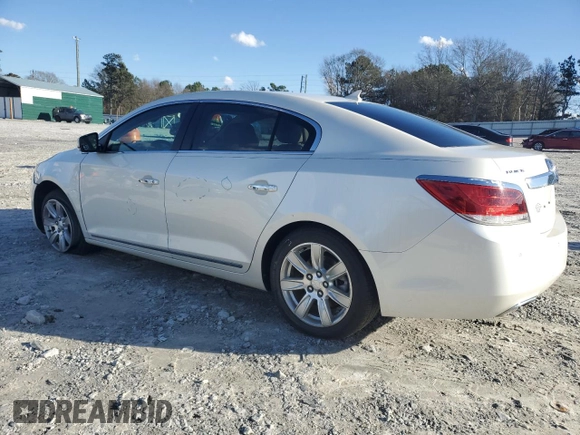 2012 Buick LaCrosse Premium 2 with VIN 1G4GG5G33CF188632, listed as a Copart auction lot 87273054 with 76,999 mi miles and Salvage title. Bid and sale history available at DreamBid. Image 2.