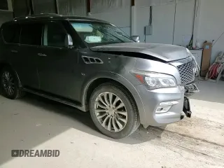 2017 Infiniti QX80 z VIN JN8AZ2NF1H9641401, wystawiony jako Copart lot #50969345 z przebiegiem 137 376 mil mil oraz Szkody całkowita. Historia ofert i sprzedaży dostępna na DreamBid. Obrazek 12.