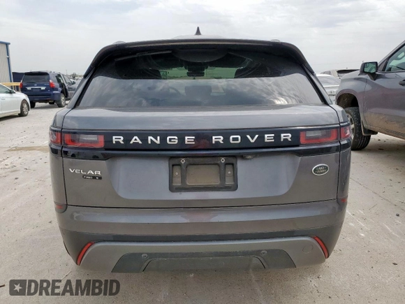 2018 Land Rover Range Rover Velar S with VIN SALYB2RV3JA753114, listed as a Copart auction lot 56500365 with 103,640 mi miles and Salvage title. Bid and sale history available at DreamBid. Image 6.