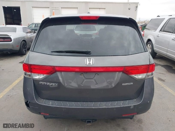 2015 Honda Odyssey Touring Elite with VIN 5FNRL5H94FB031342, listed as a IAAI auction lot 41112966 with NaN miles. Bid and sale history available at carsss.com. Image 16.
