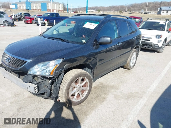2009 Lexus RX 350 with VIN 2T2HK31U49C098593, listed as a IAAI auction lot 41748587 with 42,857 mi miles and . Bid and sale history available at DreamBid. Image 2.