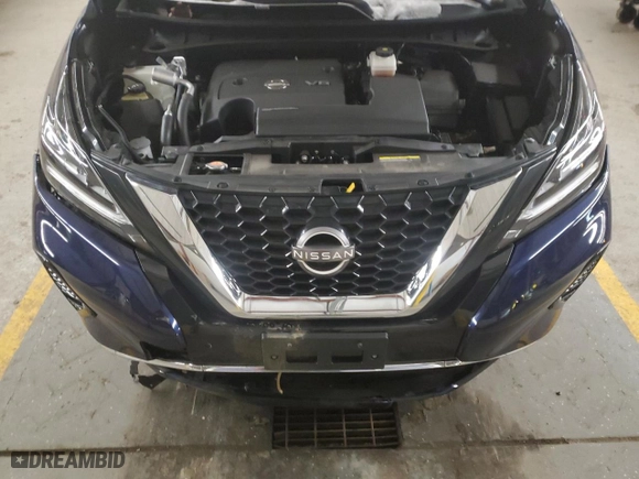 2023 Nissan Murano SL with VIN 5N1AZ2CS4PC107379, listed as a Copart auction lot 83018004 with 17,686 mi miles and Salvage Title. Bid and sale history available at carsss.com. Image 13.