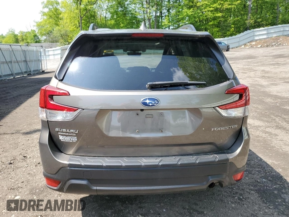 2020 Subaru Forester Premium with VIN JF2SKAJC4LH487213, listed as a Copart auction lot 59174435 with 26,827 mi miles and Salvage title. Bid and sale history available at DreamBid. Image 6.