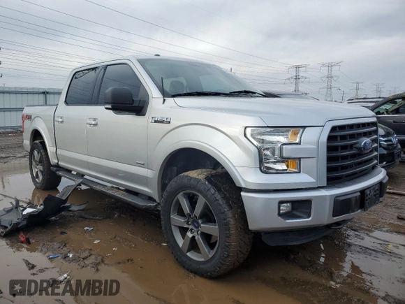 2015 Ford F-150 XLT with VIN 1FTEW1EP3FKD96289, listed as a Copart auction lot 46457355 with 116,917 mi miles and Salvage Title. Bid and sale history available at carsss.com. Image 4.