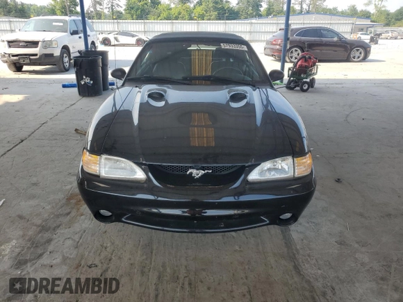 1996 Ford Mustang Cobra with VIN 1FALP46V0TF188786, listed as a Copart auction lot 57933355 with 36,931 mi miles and Salvage title. Bid and sale history available at DreamBid. Image 5.