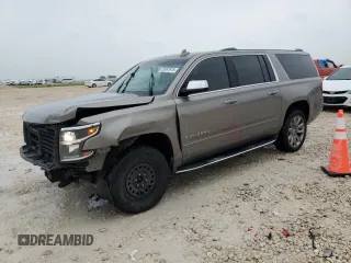 2019 Chevrolet Suburban Premier z VIN 1GNSKJKC7KR318154, wystawiony jako Copart lot #52961915 z przebiegiem 119 849 mil mil oraz Szkoda całkowita • Salvage title. Historia ofert i sprzedaży dostępna na DreamBid. Obrazek 1.
