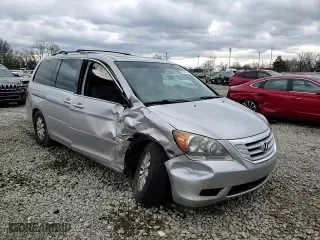 2010 Honda Odyssey EX-L with VIN 5FNRL3H75AB008440, listed as a Copart auction lot 49511495 with 0 mi miles and Salvage Title. Bid and sale history available at carsss.com. Image 11.