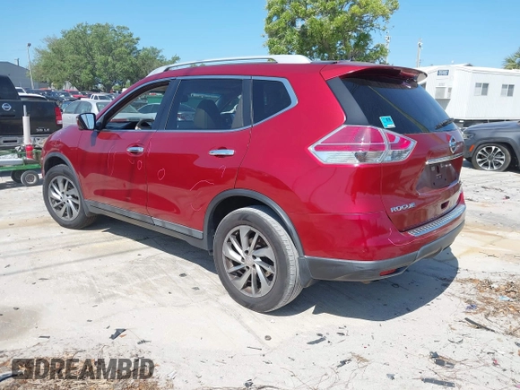 2014 Nissan Rogue S with VIN 5N1AT2MVXEC845291, listed as a IAAI auction lot 41914753 with 121,393 mi miles. Bid and sale history available at carsss.com. Image 3.