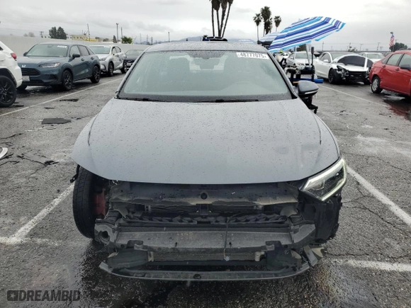 2021 Volkswagen Jetta GLI S with VIN 3VW6T7BU2MM072408, listed as a Copart auction lot 48777075 with NaN miles and Salvage Title. Bid and sale history available at carsss.com. Image 5.