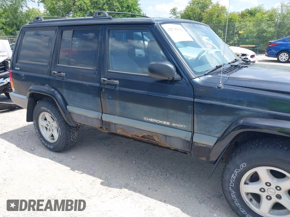 2000 Jeep Cherokee z VIN 1J4FF48S7YL273642, wystawiony jako IAAI lot #42743391 z przebiegiem 200 780 mil mil oraz . Historia ofert i sprzedaży dostępna na DreamBid. Obrazek 6.
