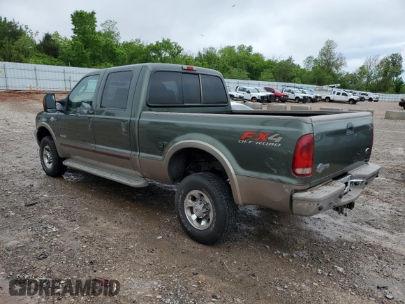 2004 Ford F-350 XL with VIN 1FTSW31P14EA89607, listed as a Copart auction lot 54424865 with 105,123 mi miles and Salvage title. Bid and sale history available at DreamBid. Image 2.