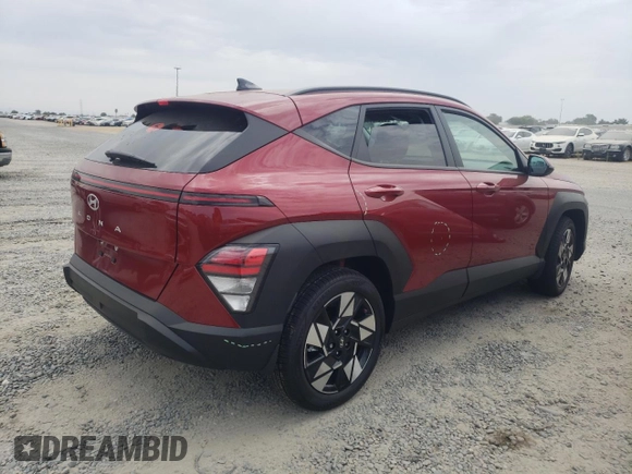 2024 Hyundai Kona SEL with VIN KM8HB3AB2RU136128, listed as a Copart auction lot 66012754 with Not Provided miles and Salvage Title. Bid and sale history available at DreamBid. Image 3.