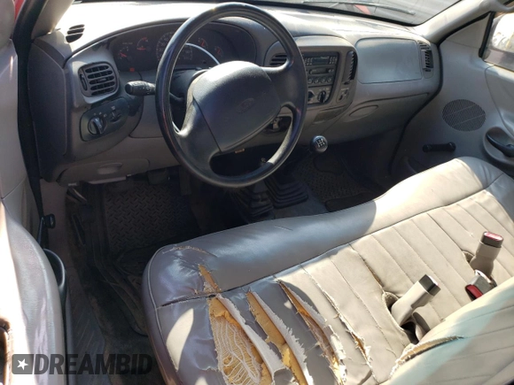 1998 Ford F-150 with VIN 1FTZF1821WKA63445, listed as a Copart auction lot 62563374 with 270,311 mi miles and Salvage title. Bid and sale history available at DreamBid. Image 8.