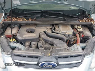 2013 Ford C-Max SEL with VIN 1FADP5BU9DL525420, listed as a IAAI auction lot 41877422 with 81,650 mi miles. Bid and sale history available at carsss.com. Image 10.