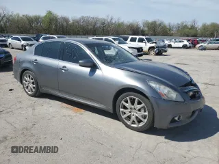 2012 Infiniti G37 Sedan Journey with VIN JN1CV6AP0CM936567, listed as a Copart auction lot 51324005 with Not Provided miles and Salvage Title. Bid and sale history available at carsss.com. Image 4.