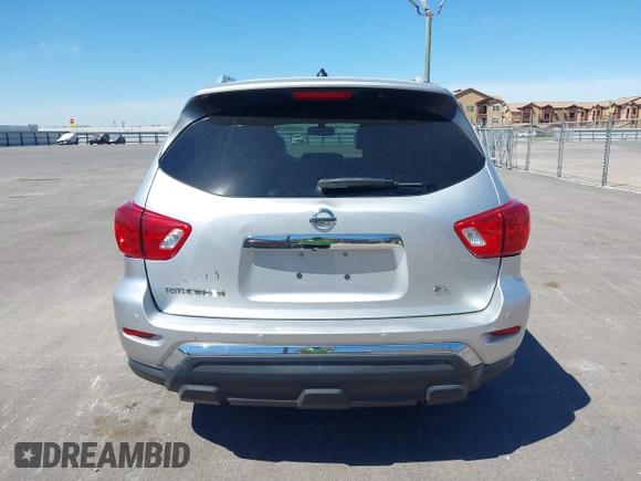 2018 Nissan Pathfinder SL with VIN 5N1DR2MN2JC628615, listed as a IAAI auction lot 41881932 with 122,404 mi miles. Bid and sale history available at carsss.com. Image 16.