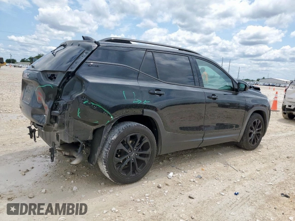 2020 GMC Terrain SLE с VIN 3GKALMEV6LL325593, выставлен на аукционе Copart как лот 58777625 с пробегом 105 859 миль миль и Списание • Salvage title. История ставок и продаж доступна на DreamBid. Изображение 3.