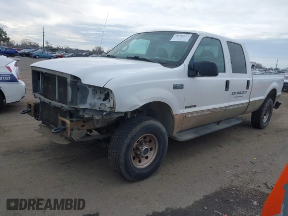 2000 Ford Super Duty F-250 XL with VIN 1FTNW21F5YEE13839, listed as a IAAI auction lot 38604393 with 288,366 mi miles. Bid and sale history available at carsss.com. Image 2.