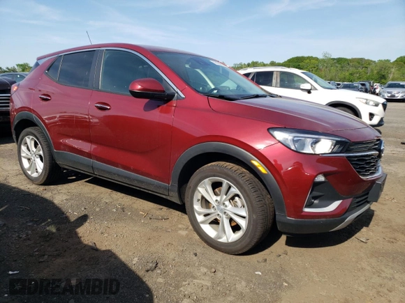 2022 Buick Encore GX Preferred z VIN KL4MMCSL9NB140827, wystawiony jako Copart lot #56158865 z przebiegiem 56 628 mil mil oraz Szkoda całkowita • Salvage title. Historia ofert i sprzedaży dostępna na DreamBid. Obrazek 4.
