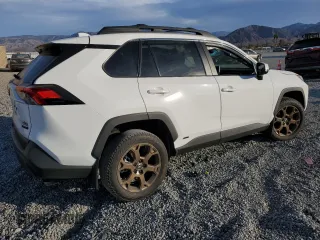 2023 Toyota RAV4 Hybrid XLE with VIN 2T3UWRFV2PW175511, listed as a Copart auction lot 41455235 with 17,378 mi miles and Salvage Title. Bid and sale history available at carsss.com. Image 3.