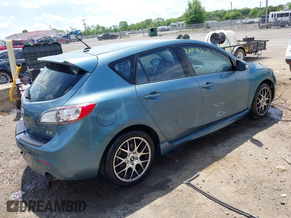 2010 Mazda 3 S Sport with VIN JM1BL1H52A1238143, listed as a IAAI auction lot 42178428 with 164,246 mi miles and . Bid and sale history available at DreamBid. Image 4.