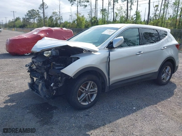 2018 Hyundai Santa Fe Sport 2.4L with VIN 5XYZT3LB2JG562023, listed as a IAAI auction lot 39788665 with NaN miles. Bid and sale history available at carsss.com. Image 2.