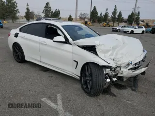 2019 BMW 4 Series 440i with VIN WBA4J5C50KBU79088, listed as a Copart auction lot 62360335 with 46,540 mi miles and Salvage title. Bid and sale history available at DreamBid. Image 4.