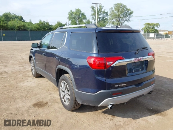 2017 GMC Acadia SLE with VIN 1GKKNLLS3HZ138653, listed as a IAAI auction lot 39960634 with 85,430 mi miles and . Bid and sale history available at DreamBid. Image 3.