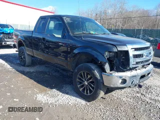 2014 Ford F-150 XL with VIN 1FTFX1EF2EFA18660, listed as a IAAI auction lot 41646419 with 120,842 mi miles. Bid and sale history available at carsss.com. Image 1.