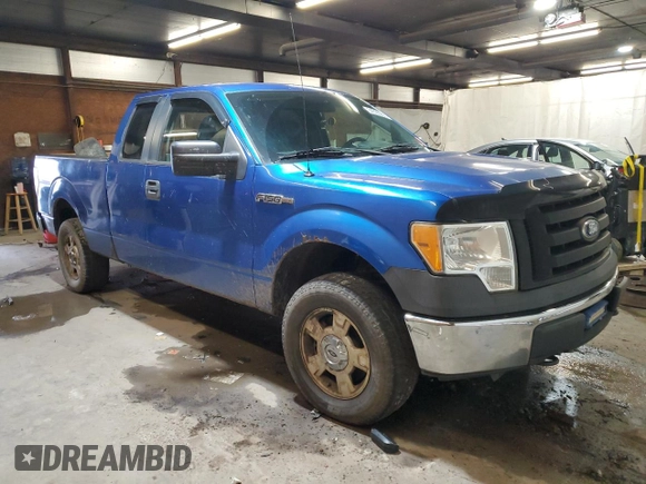 2010 Ford F-150 XL with VIN 1FTEX1E88AFD02818, listed as a Copart auction lot 64390285 with Not provided miles and Clean title. Bid and sale history available at DreamBid. Image 4.