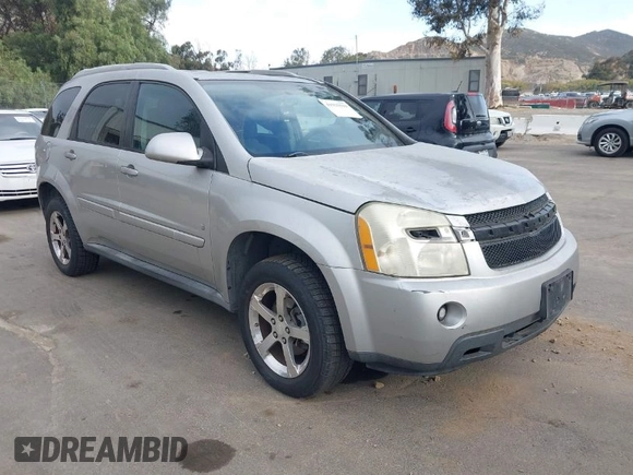 2007 Chevrolet Equinox LT with VIN 2CNDL73F576061116, listed as a IAAI auction lot 41935519 with 279,056 mi miles. Bid and sale history available at carsss.com. Image 1.