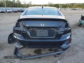 2019 Honda Clarity Plug-In Hybrid with VIN JHMZC5F12KC000237, listed as a Copart auction lot 74776494 with 0 mi miles and Salvage Title. Bid and sale history available at carsss.com. Image 6.